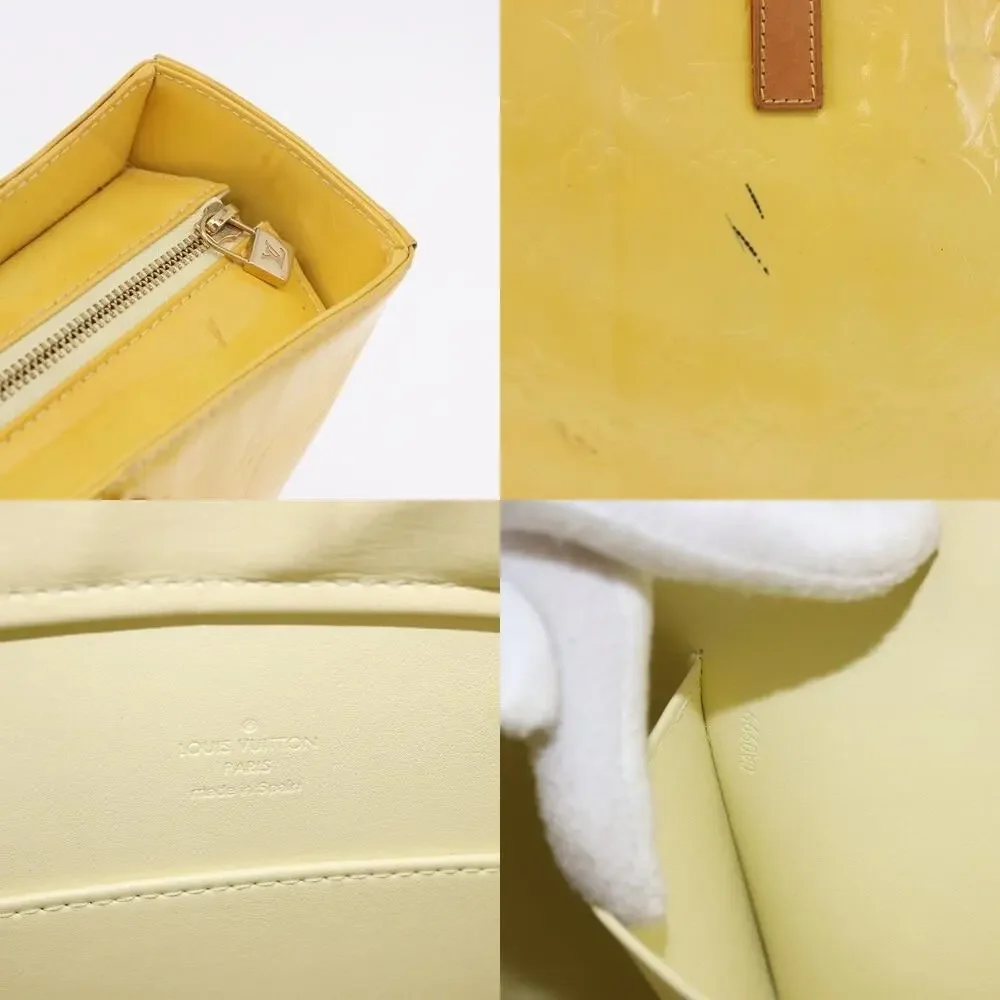 Louis Vuitton Monogram Vernis Columbus Tote Yellow